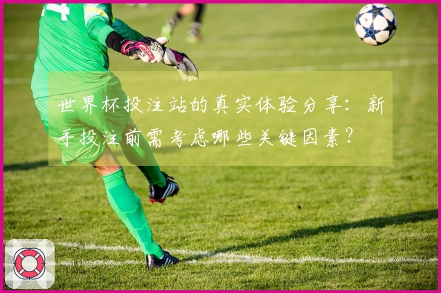 世界杯投注站的真实体验分享：新手投注前需考虑哪些关键因素？