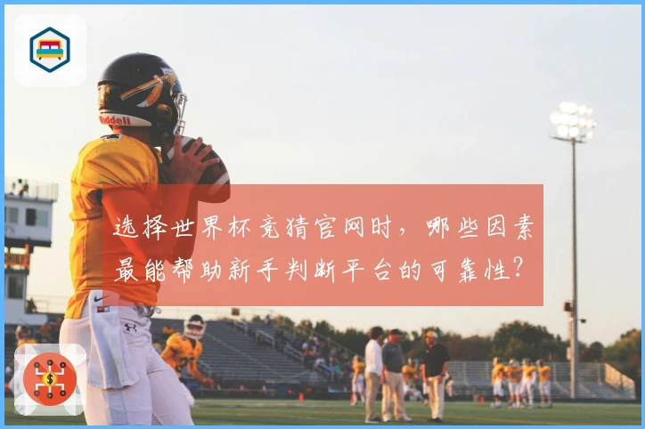 选择世界杯竞猜官网时，哪些因素最能帮助新手判断平台的可靠性？