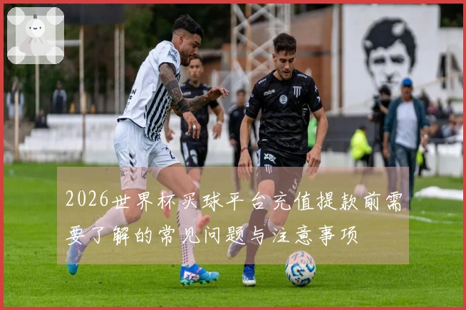 2026世界杯买球平台充值提款前需要了解的常见问题与注意事项